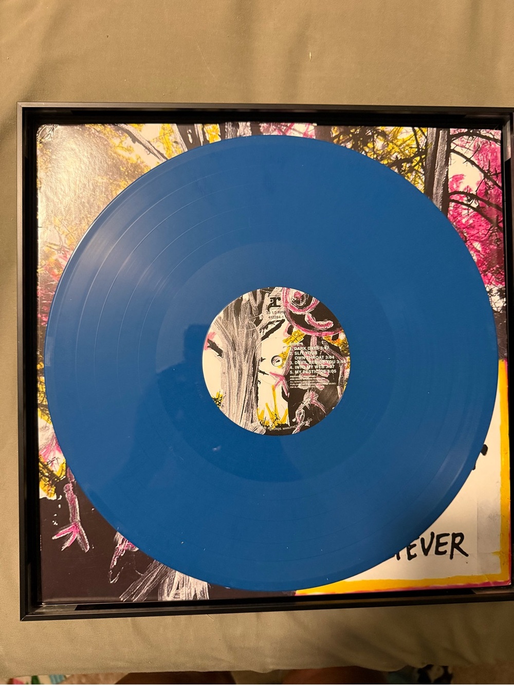 Only Official Physical Release RARE 2015 RSD Exclusive on Blue Vinyl Limited